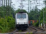 Railpool Lok 186 428-9  (91 80 6186 428-9 D-Rpool) Rangierbahnhof Gremberg, Bahn�bergang Porzer Ringstra�e, K�ln 08-07-2016.