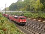 DB Schenker Lok 155 245-4 Abzweig Lotharstrasse, Forsthausweg, Duisburg 20-10-2016.