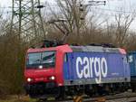 SBB Cargo Lok 482 025-4 Rangierbahnhof Kln Gremberg, Deutschland 08-03-2018.