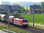 DB Cargo loc 189 080-5 Baumannstrasse, Praest bei Emmerich am Rhein 06-07-2018.