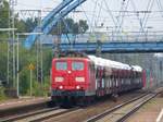 DB Cargo Lok 151 034-6 Gleis 4 Salzbergen 17-08-2018.