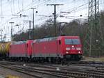 DB Cargo Lok 185 380-3 mit Schwesterlok.