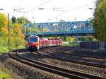 DB Triebzug 1428 006-9 und 1428 XXX Mlheim an der Ruhr 13-10-2017.