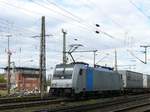 Railpool Lokomotive 186 141-8 Rangierbahnhof Oberhausen West 17-04-2015.