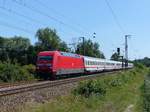 DB Lokomotive 101 016-4 Devesstrae, Salzbergen 23-07-2019.