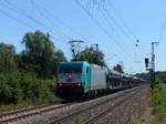 ITL (Import Transport Logistik) Lokomotive 186 134 Devesstrae, Salzbergen 23-07-2019.