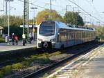 Abellio Triebzug ET 25 2303 Gleis 2 Emmerich am Rhein 31-10-2019.