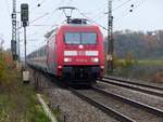 DB Locomotive 101 121-2 Devesstrae, Salzbergen 21-11-2019.