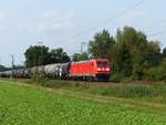 DB Cargo Lokomotive 185 328-9 Devesstrae, Salzbergen 11-09-2020.