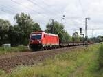 DB Cargo Lokomotive 187 184-7 Devesstrae, Salzbergen 16-09-2021.