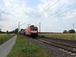 DB Cargo Lokomotive 189 067-2 Wasserstrasse, Hamminkeln 18-08-2022.