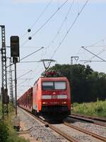 DB Cargo Lokomotive 152 038-6 Devesstrae, Salzbergen 03-06-2022.