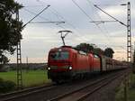 DB Cargo Lokomotive 193 302-7 (91 80 6193 302-7 D-DB) mit Schwesterlok Kikenheckweg, Hamminkeln 03-11-2022.