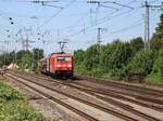 DB Cargo Lokomotive 185 232-6 Bahnhof Salzbergen 03-06-2022.