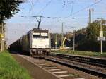 Lineas Lokomotive 186 181-4 (91 80 6186 181-4 D-Rpool) Gleis 1 Bahnhof Empel-Rees 18-10-2024.