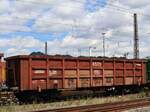   Eaos On Rail Offener Drehgestell-Wagen mit Aufschrift  Captrain  und Nummer 33 RIV 80 D-ORME 5342 286-5 G�terbahnhof Oberhausen West 11-07-2024.