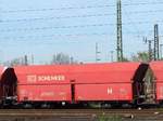 DB Schenker Falns Schttgutwagen mit schlagartiger Schwerkraftentladung mit Nummer 31 TEN-RIV 80 D-DB 6641 763-1 Gterbahnhof Oberhausen West 31-03-2017.