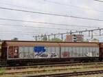 Habillss Vierachsiger gro�r�umiger Schiebewandwagen aus Italien mit Nummer 31 RIV 83 I-MIR 285 2 294-7. Beladen mit Hausm�ll aus Italien. Bahnhof Venlo, Niederlande 24-07-2025.


Habillss vierassige schuifwandwagen uit Itali� met nummer 31 RIV 83 I-MIR 285 2 294-7. Beladen met huisvuil uit Itali�. Station Venlo, Nederland 24-07-2025.