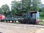 ZSLM (Zuid‐Limburgse Stoomtrein Maatschappij) Selbstfarende Schienen-Dampf-Kran A310/6 Baujahr 1905 Cowans Sheldon & Co.