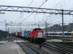 DB Schenker Diesellok 6431  Antonius  Utrecht Centraal Station 18-09-2012.