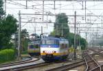 SGM-II Sprinter TW 2122 und 2117 ankunft Leiden Centraal 11-06-2014.