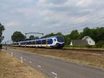 NS FLIRT Triebzug 2523 und 22XX Kapelweg, Boxtel 19-07-2018.