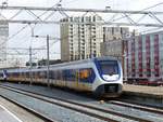 NS SLT-6 Triebzug 2657 Gleis 2 Leiden Centraal Station 18-02-2020.