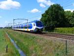 NS FLIRT Triebzug 2513 Hulteneindse Strasse, Hulten 15-05-2020.