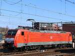 DB Cargo Lokomotieve 189 077-1 Amersfoort Centraal 07-03-2022.