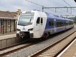 Arriva Stadler FLIRT3 Triebzug 556 Gleis 1 station Valkenburg 18-08-2024.