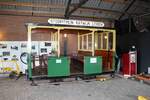 Schmalspurwagen P 23 Baujhar 1986 Museum Stichting Nationaal Smalspoor Stoomtrein Katwijk Leiden.