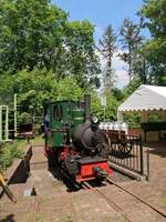 Rijssens Leemspoor Dampflokomotive nummer 3  Maaike  Baujahr 1913 von Orenstein en Koppel (O&K) Berlin Babelsberg.