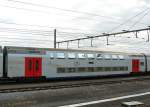 NMBS Intercitywagen Type M6 mit Nummer 50 88 26-72 014-8 Louviere Sud, Belgin 23-06-2012.