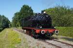 CFV3Vs NE61/8098 'Andr� Chapelon' t�fft durch Puurs in ein kleines Abstellebereich am 4 Juli 2026 w�hrend das SDP Spektakel  Scheldeland in Stoom .