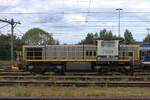 Seitenblick auf Lineas 7809 am 23 Juli 2026 in Roosendaal. Sie war mit der 7779 auf Ausbildungsfahrt zwischen Antwerpen und Roosendaal unterwegs. 