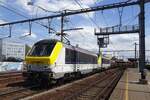 Serie 13/781183/am-14-juli-2022-durchfahrt-1321 Am 14 Juli 2022 durchfahrt 1321 mit ein Stahlzug Antwerpen-Berchem.