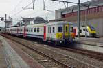 SNCB 624 verlässt am 23 Mai 2019 Charleroi Sud.
