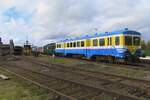 Ex-SNCB 4407 steht am 23.September 2023 in Mariembourg bei der CFV3V während das 50.Jahresjubiläum.