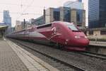 Thalys 4343 durchfahrt ohne Halt am 7 Mai 2023 Brussel Noord nach Essen Hbf über Lüttich, Aachen und Köln.