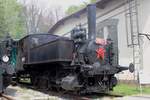 Am 11 Mai 2024 steht 310 127 ins Eisenbahnmuseum inj Luzna u Rakovnika.