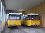 (154'735) - PostAuto Bern - BE 755'377 - Mercedes/Kusters + BE 90'275 - Mercedes/Kusters (ex Portenier, Adelboden Nr.