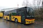 (282'860) - PostAuto Graub�nden - PID 12'379 - Iveco am 6. Dezember 2025 in Kerzers, Interbus