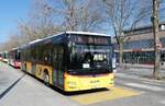 (285'584) - CarPostal Ouest - Nr. 19/VD 639'040/PID 10'094 - MAN (ex MOB Montreux Nr. 19; ex D�nser, Trimmis) am 21. M�rz 2026 beim Bahnhof Yverdon