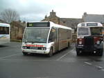 Here is Optare Solo T789 KNW, operated by Scarlet Band Bus & Coach and dating from 1999.
Seen in Barnard Castle, County Durham, on 11th January 2012.