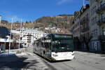 (284'594) - EAB Engelberg - Nr. 2/OW 10'224 - Scania am 3. Februar 2026 beim Bahnhof Engelberg
