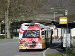 (234'539) - TPC Aigle - Nr. CP23/VS 206'173 - Volvo am 15. April 2022 beim Bahnhof Vouvry