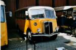 (061'336) - Oldtimer Club Saurer, Arbon - Saurer/R&Streun (ex Geiger, Adelboden Nr.