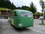 (275'884) - STI Thun - Nr. 15/BE 26'776 - Saurer/Gangloff (ex AvH Heimenschwand Nr. 5) am 27. Mai 2025 in Gohl, Restaurant Jgerhus
