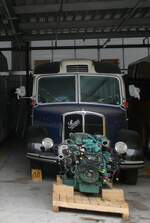 (284'661) - Morosani, Davos - Saurer/Eggli (ex Zimmermann, Vitznau; ex Studach, Teufen; ex Fux, Gasenried; ex P 23'152; ex P 2239) am 6.