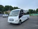 XSV 218 is a 2004 Mercedes Benz O815D, carrying a Sitcar Beluga C33F body, new to Ham of Flimwell in East Sussex, United Kingdom, registered DW54 HAM.